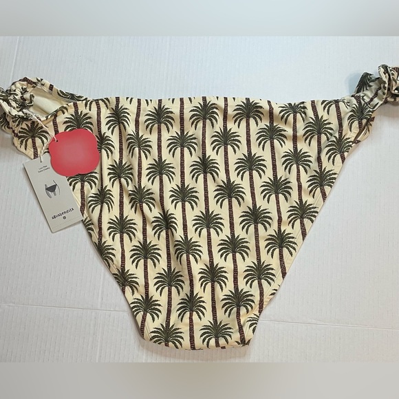 Women’s Augabendita Low Rise Extra Cheeky Bikini Bottoms Palm Trees - Picture 5 of 7